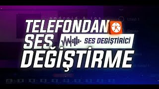 TELEFONDAN SES DEĞİŞTİRME || SES İNCELTME,KALINLAŞTIRMA || SES EFEKTI DEĞİŞTİRME screenshot 4