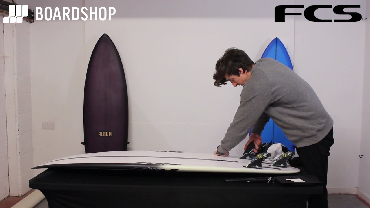 How To Install FCS 2  Fins In Your Surfboard