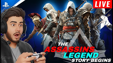 ASSASSIN ADVENTURE | STARTING THE EPIC AC CREED SAGA LIVE!
