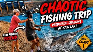 My First Day As Guide Was A DISASTER... | Oklahoma Paddlefish