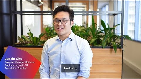 UTS College: Learning.Connected | Program Manager | Science | Justin Chu