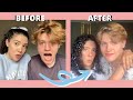 *extreme* Quarantine TRANSFORMATION With My Boyfriend (glow up on a BUDGET) | Andrea & Lewis