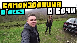 Самоизоляция в лесу. Самоизоляция в Сочи. Чайные домики