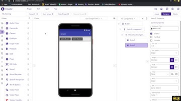 Kodular tutorial in tamil - Components Overview #Happy_Students