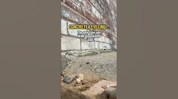 Why Concrete Leveling Is a Smart Option #homemaintenance #homeprojects #concreterepair #diy