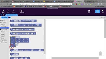 1a Cospaces interactive environment program an object (Backing music)