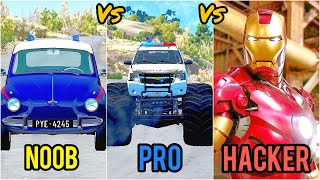BeamNG Noob VS Pro VS Hacker #14 | BeamNG Gaming screenshot 5