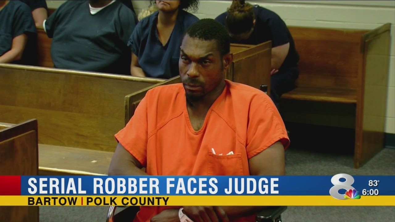 Judge denies bond for man accused in string of armed robberies - YouTube