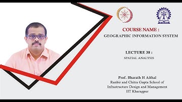 Lecture 38 : Spatial analysis