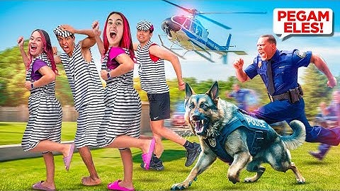24 HORAS SENDO PERSEGUIDOS POR UM CÃO FAREJADOR *escapamos?