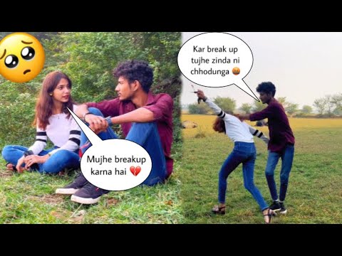 breakup prank 💔 || prank on boyfriend gone extremely wrong 😭 - YouTube