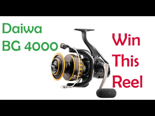 Daiwa BG 4000 Reel - Contest 13 Win this reel 