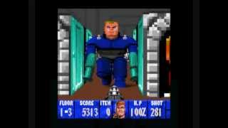 Wolfenstein 3D SNES Invisible Glitch (NEWLY FOUND GLITCH)
