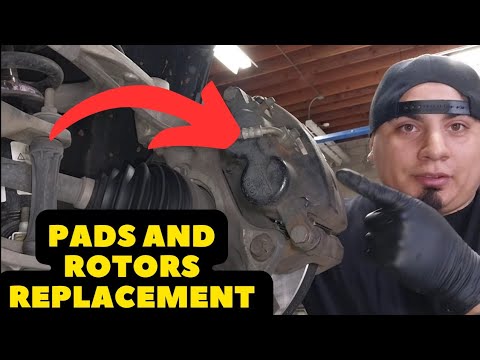 Front Pads and Rotors Replacement Cadillac Escalade