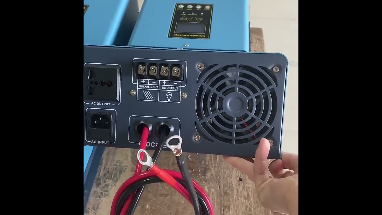 Off grid low frequency solar inverter 500w buiilt-with 20a pwm solar charger. 