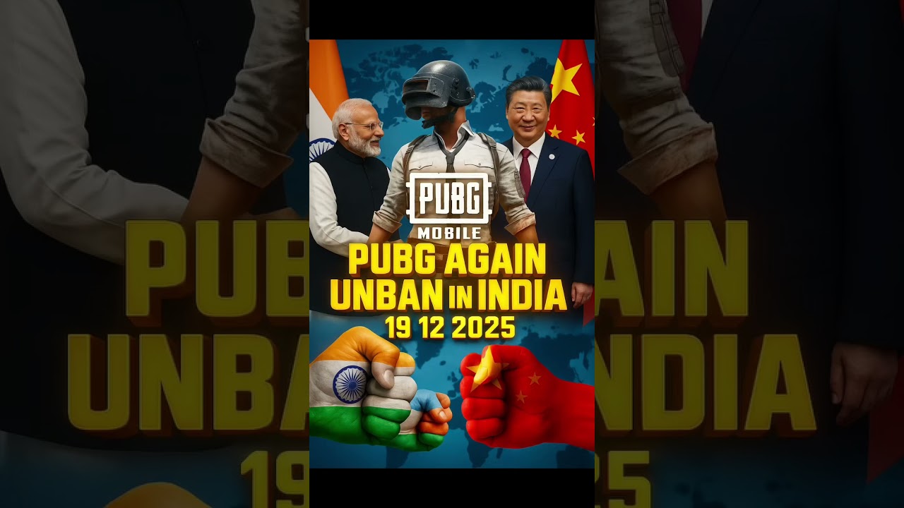 🔴BIG NEWS PUBG PLAYERS PUBG MOBILE IS UNBAN IN INDIA OFFICIAL ANNOUNCEMENT