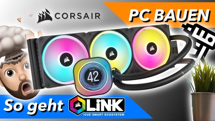 CORSAIR H150i RGB ELITE - 360mm AiO-Wasserkühlung mit AF-ELITE