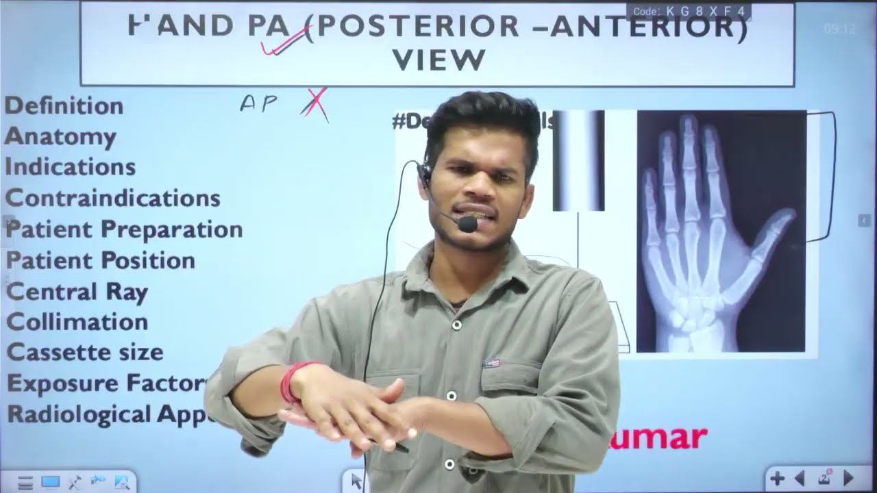 Hand PA View l Hindi-English Explanation