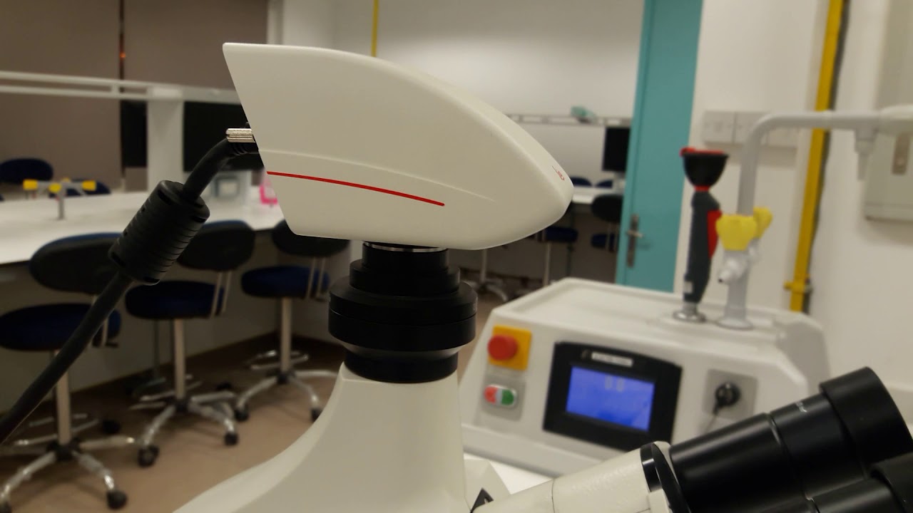 Microscope Lieca software & its hardware configuration