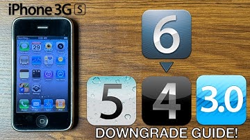 How To DOWNGRADE iPhone 3GS From iOS 6 to iOS 5, iOS 4 or iOS 3 in 2026!