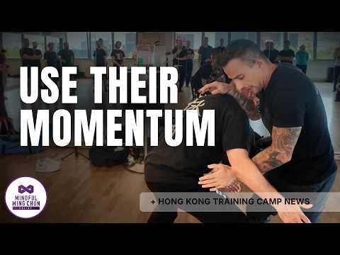 How to Counter a Takedown Using Momentum | Wing Chun Chum Kiu