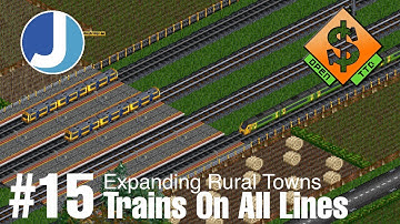 OpenTTD | Generic British Themed Map | Episode 15 | More Rural Towns
