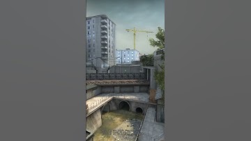 How to do the Overpass T Spawn Wallbang 🤯#shorts