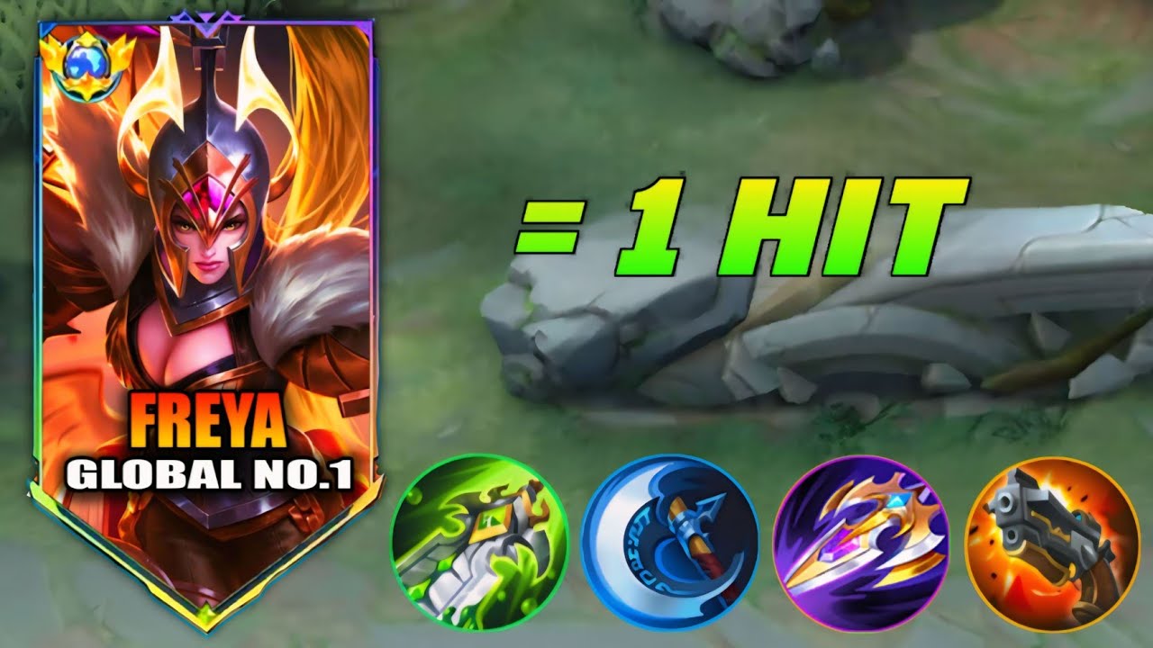 FREYA USER'S TRY THIS MY FAVORITE BUILD TO DELETE ENEMIES ( FREYA BEST ...