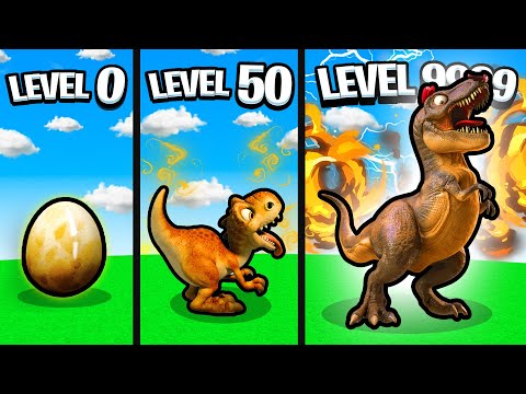 HIGHEST DINOSAUR EVOLUTION UNLOCKED? - Roblox Bite Size