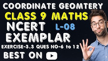 coordinate geometry class 9 ncert exemplar|coordinate geometry class 9 ncert exemplar exercise 3.3 +