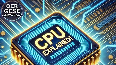 CPU Explained in 5 Minutes! 🧠 The Brain of Your Computer | GCSE Computer Science OCR
