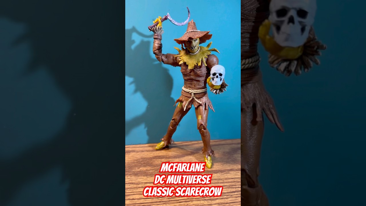 McFarlane DC Multiverse CLASSIC SCARECROW Figure Quick Look! 