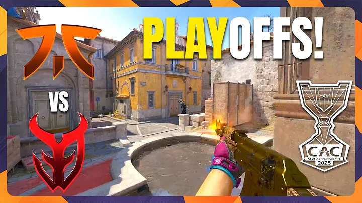 QUARTER-FINALS! fnatic vs 3DMAX - HIGHLIGHTS - CS Asia Championships 2025 | CS2