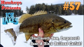 Ice Lakes - Ep. #57 - New China Update: Smallmouth Bass, Largemouth Bass, & Black Bullhead Catfish!