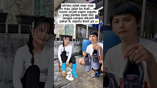 Suami sejati gak akan kasih sepatu ini ke istrinya! 😱 #shorts