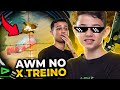 OLHA OQUE ACONTECE QUANDO EU PEGO UMA AWM NO XTREINO!