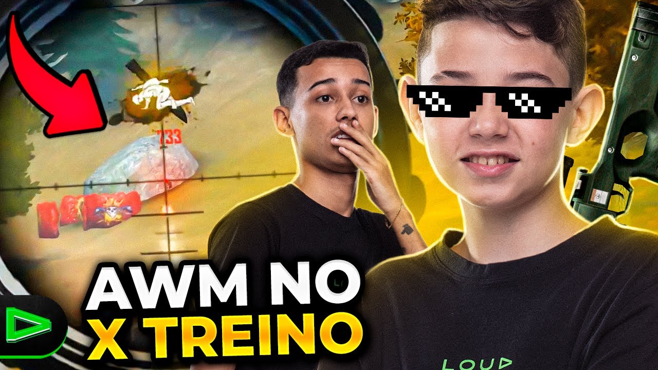 OLHA OQUE ACONTECE QUANDO EU PEGO UMA AWM NO XTREINO!