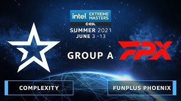 CS:GO - Complexity vs. FunPlus Phoenix [Inferno] Map 1 - IEM Summer 2021 - Group A