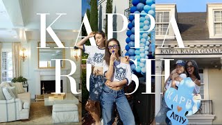 USC RUSH | Kappa Kappa Gamma | House Tours | Bid Day | Moorea