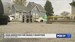 Man Arrested For Deadly Shooting On Indys Near South Side