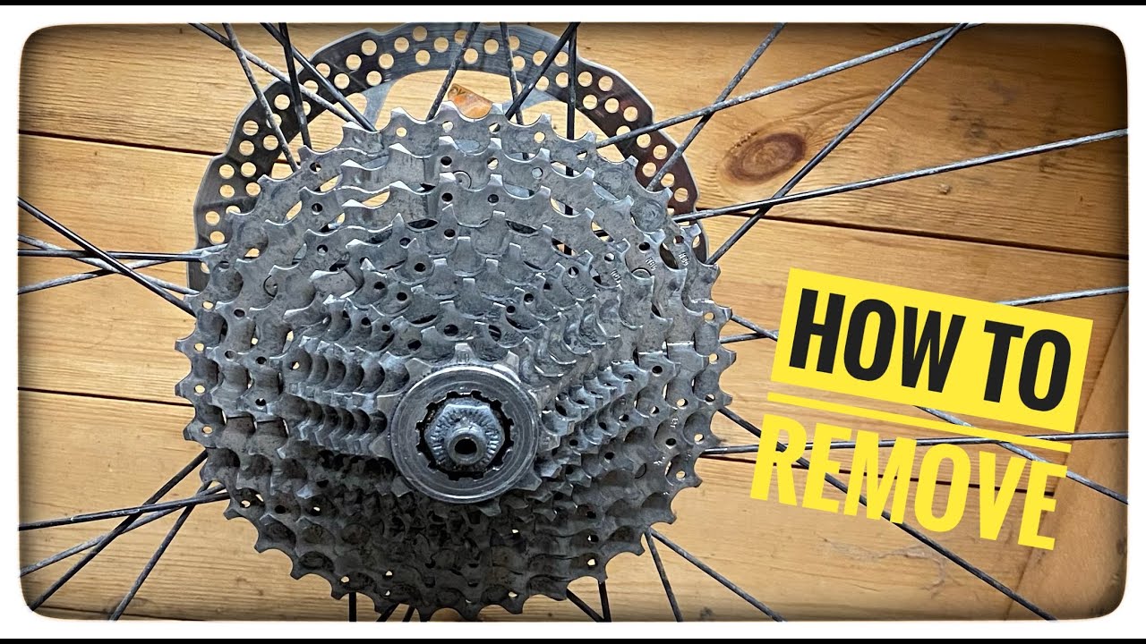 how to remove a bike cassette YouTube