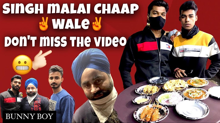 Dekho Dekho Singh's Malai Chaap Wale Ka Kamaal| Geeta Colony | New Delhi | Bunny Boy