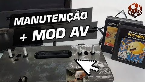 Manutenção e mod AV 2° Atari - Alexandre / SP