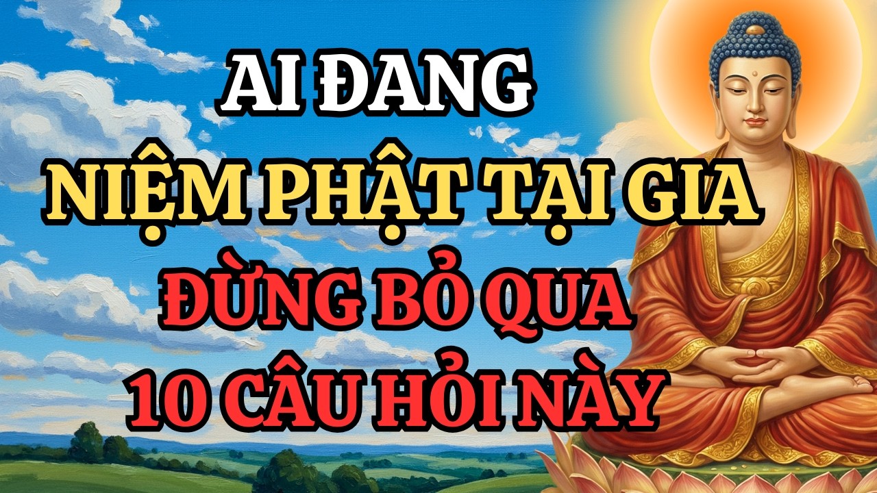 Ai Đang Niệm Phật Tại Gia Đừng Vội Bỏ Qua 10 Câu Hỏi Này – Cùng Nghe Và Suy Ngẫm