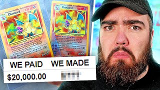 Did We Make PROFIT on our £20,000 Base Set Pokémon Box?