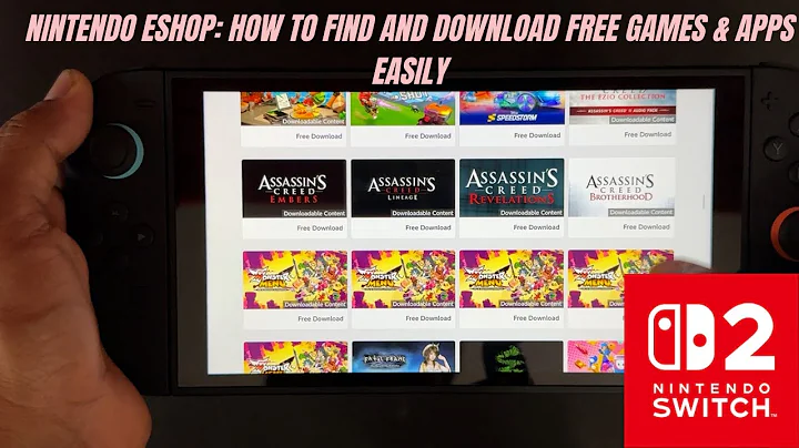 Download Free Games on Nintendo Switch 2 – eShop Guide for Beginners