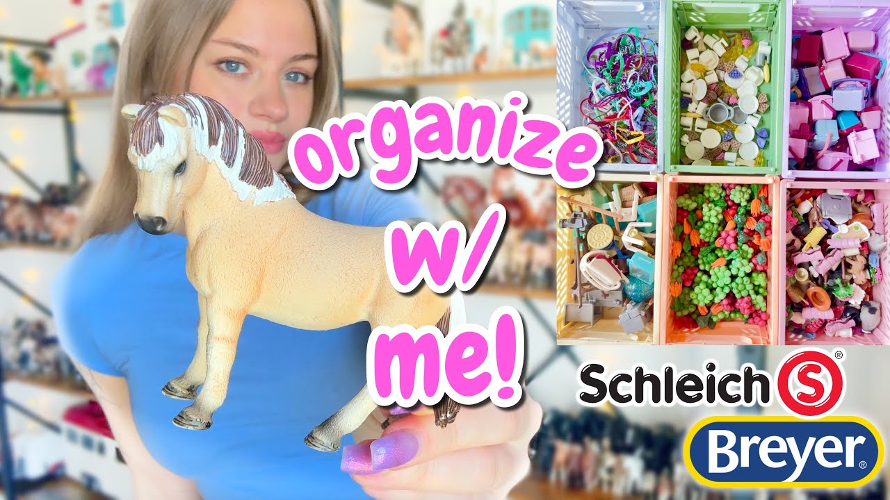 Organizing My ENTIRE Collection! 500+ Schleich and Breyer