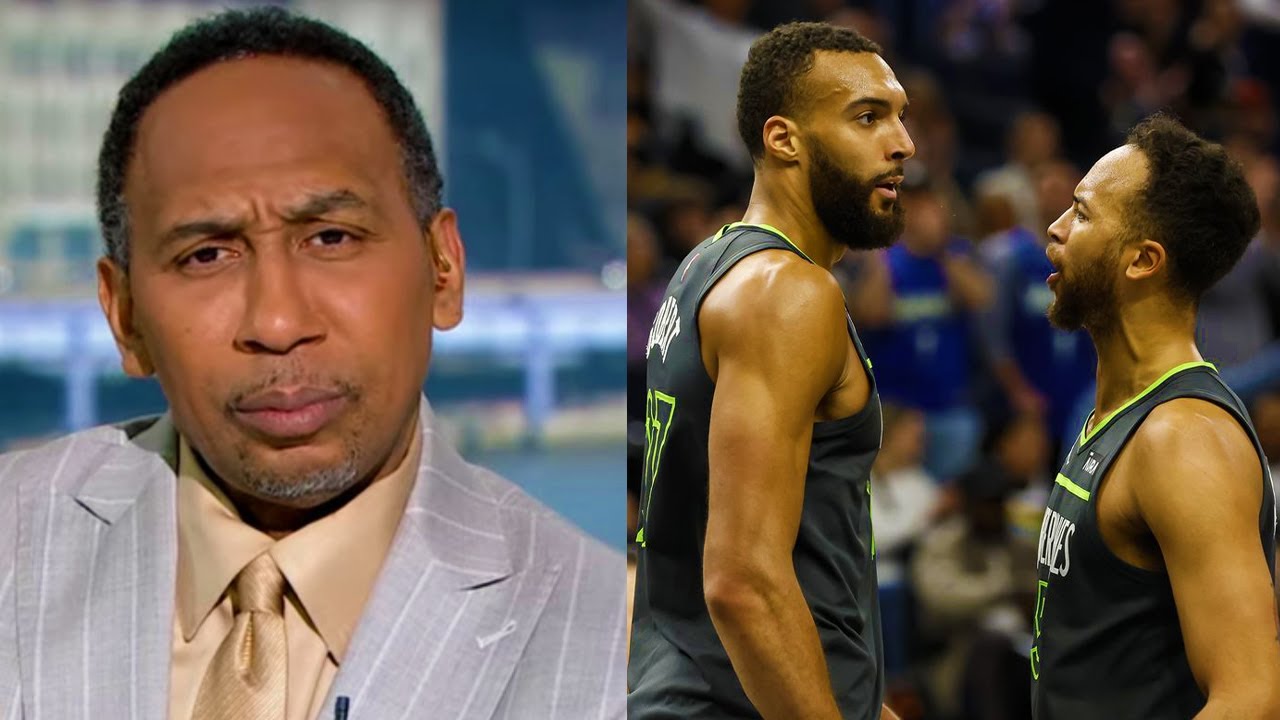 Stephen A Smith Goes off on Rudy Gobert for Punching Kyle Anderson! First Take Timberwolves NBA ESPN