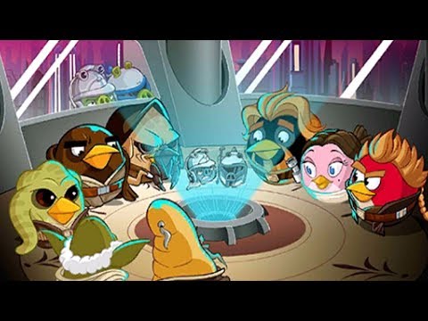 Видео: Мультик Игра для детей Энгри Бердс. Прохождение  Angry Birds Star Wars 2 серия 32