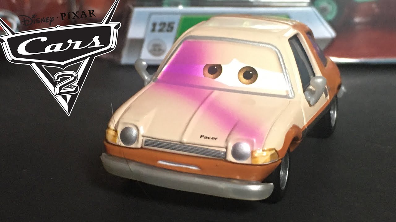 Mattel Tubbs Pacer With Paint Spray London Chase Disney Pixar Cars